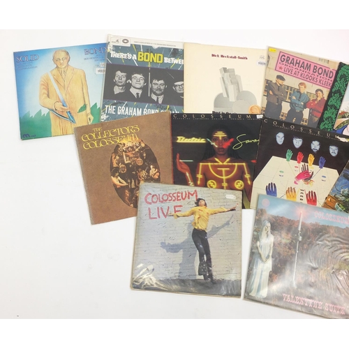 2707 - Jazz rock vinyl LP's including Colosseum Valentyne Suite first pressing and Graham Bond