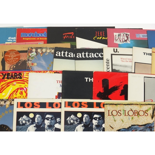 2825 - 80's and 90's Indies rock and pop vinyl LP's