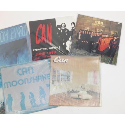 2710 - Can vinyl LP's including Unlimited Edition and Moonshake