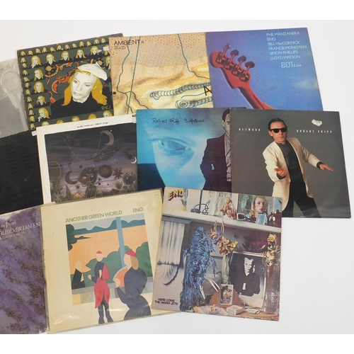 2808 - Brian Eno and Robert Fripp vinyl LP's