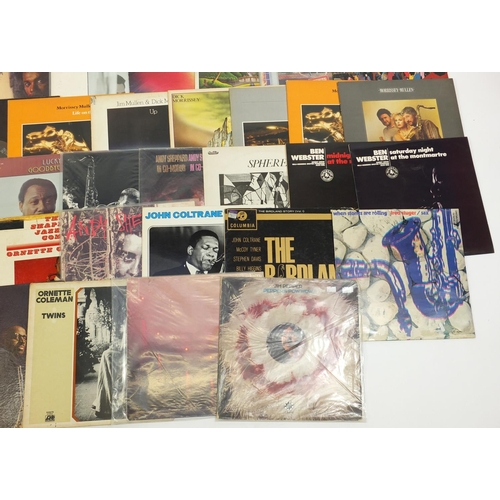 2780 - Jazz and Saxophonists vinyl LP's including Morrissey–Mullen, Weather Report, Dick Morrissey and Ben ... 