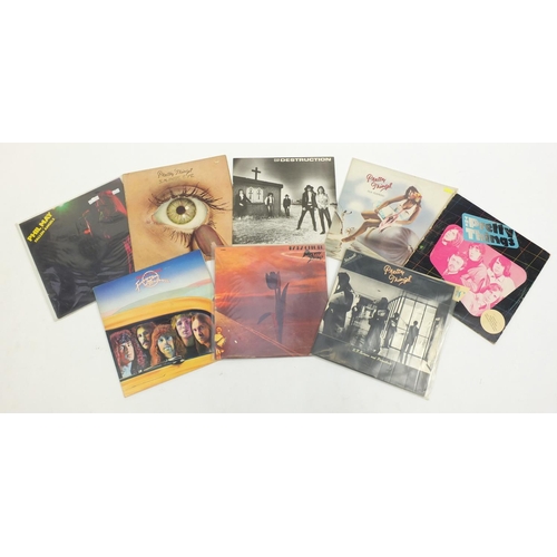 2719 - Pretty Things and Phil May vinyl LP's including Parachute, Freeway Madness and Silk Torpedo