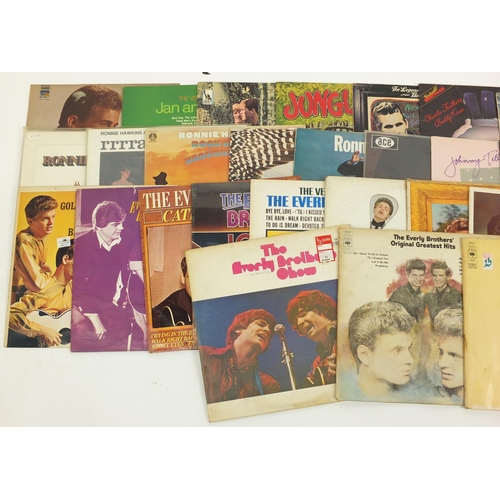 2792 - Rock and other vinyl LP 's including Everly Brothers, Jan and Dean, Johnny Tillotson and Dion and th... 