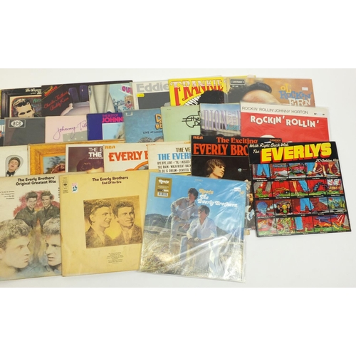 2792 - Rock and other vinyl LP 's including Everly Brothers, Jan and Dean, Johnny Tillotson and Dion and th... 