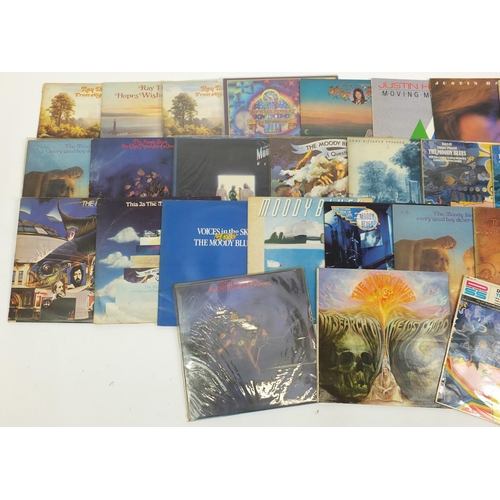 2788 - Moody Blues and related vinyl LP's including Justin Haywood, John Lodge and Michael Pinder