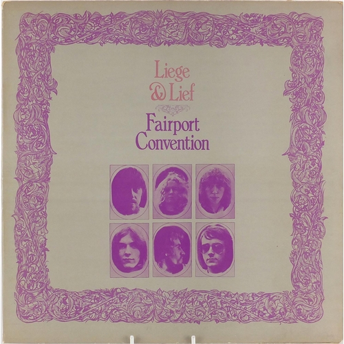 2697 - Fairport Convention, two vinyl LP's, both first pressings, Liege and Lief, Island ILPS 9115 and Unha... 