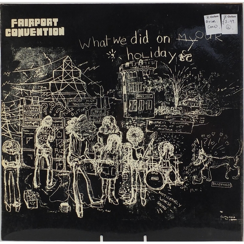 2696 - Fairport Convention, What We Did On Our Holiday, Two vinyl LP's, one first pressing, Island Stereo I... 