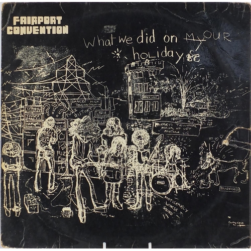 2696 - Fairport Convention, What We Did On Our Holiday, Two vinyl LP's, one first pressing, Island Stereo I... 