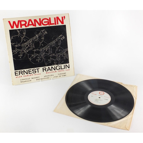 2688 - Ernest Ranglin, Wranglin vinyl LP, first pressing, Island ILP 909