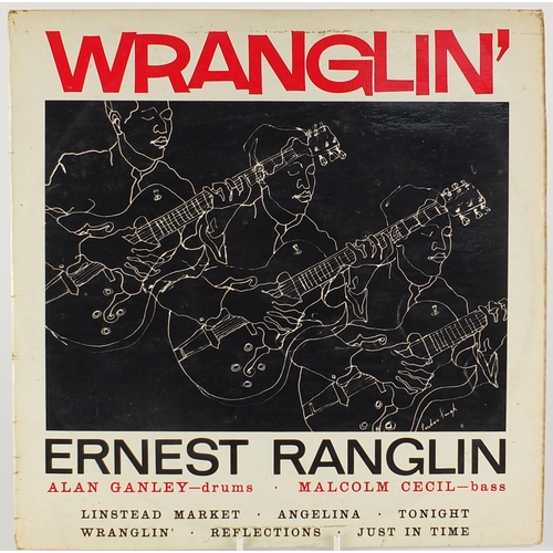 2688 - Ernest Ranglin, Wranglin vinyl LP, first pressing, Island ILP 909