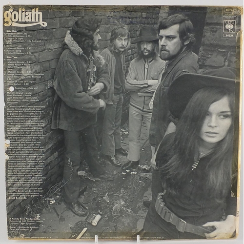 2685 - Goliath vinyl LP, first pressing, CBS stereo 64229