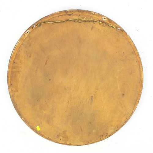 51 - Circular port hole convex mirror, 64cm in diameter