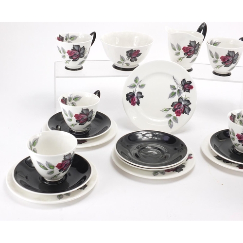 147 - Royal Albert Masquerade six place tea service