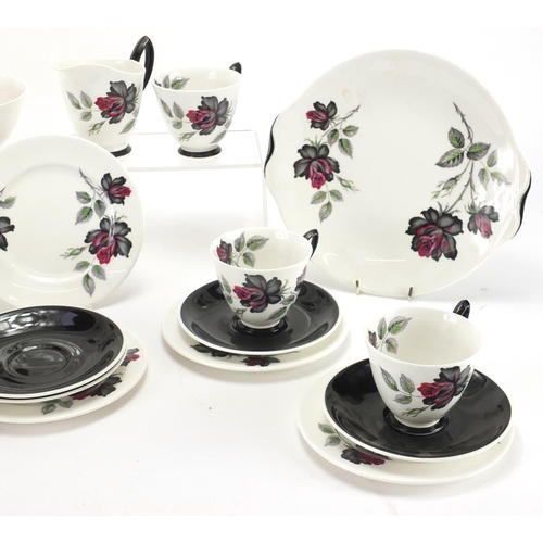 147 - Royal Albert Masquerade six place tea service