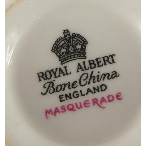 147 - Royal Albert Masquerade six place tea service