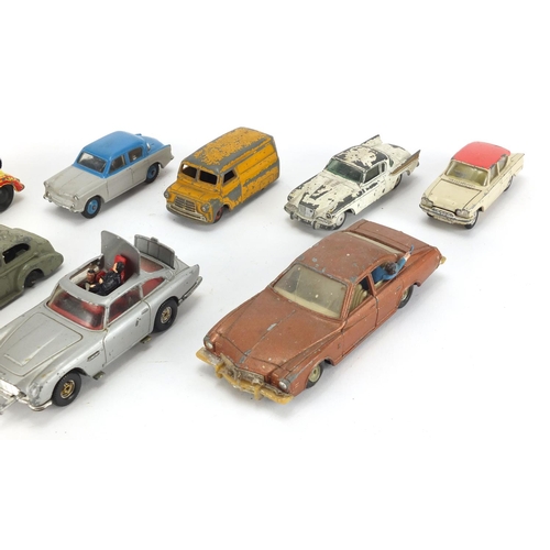 162 - Die cast vehicles mostly Dinky and Corgi examples including Noddy and James Bond