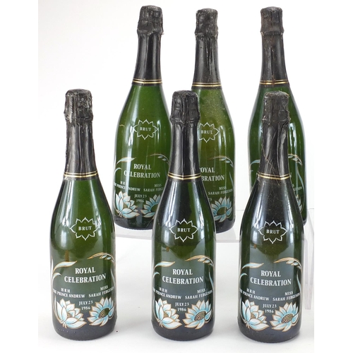 79 - Twelve bottles of Royal Celebration champagne commemorating HRH The Prince Andrew and Miss Sarah Fer... 