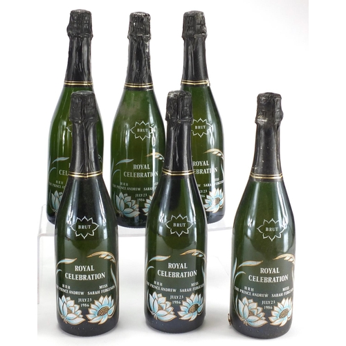 79 - Twelve bottles of Royal Celebration champagne commemorating HRH The Prince Andrew and Miss Sarah Fer... 