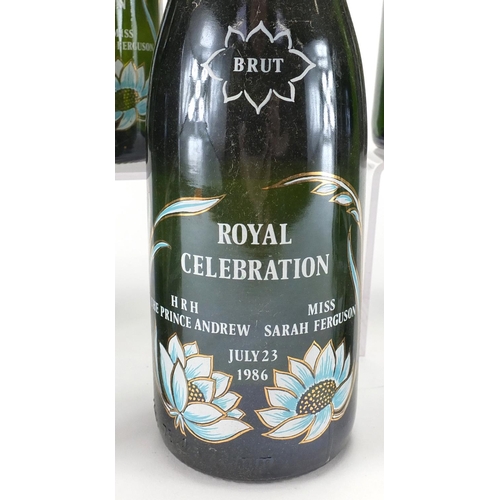 79 - Twelve bottles of Royal Celebration champagne commemorating HRH The Prince Andrew and Miss Sarah Fer... 