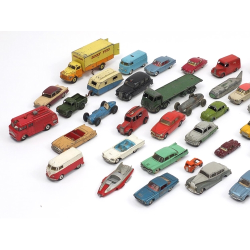 399 - Mostly die cast vehicles including Dinky toys Mecanno, Talbot Lago, Alfa-Romeo, Royal Mail, Chivers ... 