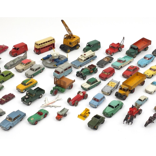 399 - Mostly die cast vehicles including Dinky toys Mecanno, Talbot Lago, Alfa-Romeo, Royal Mail, Chivers ... 