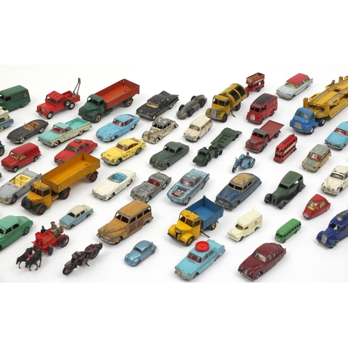 399 - Mostly die cast vehicles including Dinky toys Mecanno, Talbot Lago, Alfa-Romeo, Royal Mail, Chivers ... 