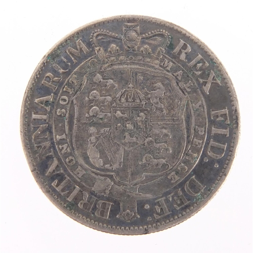 235 - George III 1817 silver half crown, approximate weight 14.1g