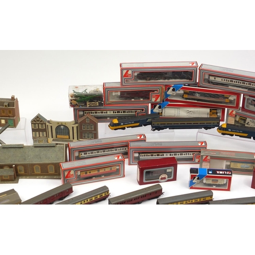 393 - 00 gauge model railway track and accessories including Lima locomotives, Hornby Thomas The Tank Engi... 