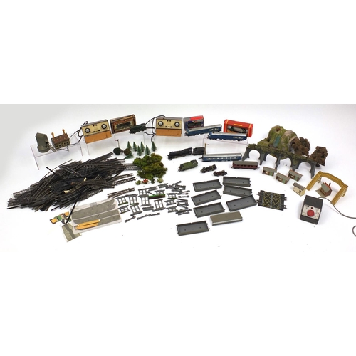 393 - 00 gauge model railway track and accessories including Lima locomotives, Hornby Thomas The Tank Engi... 