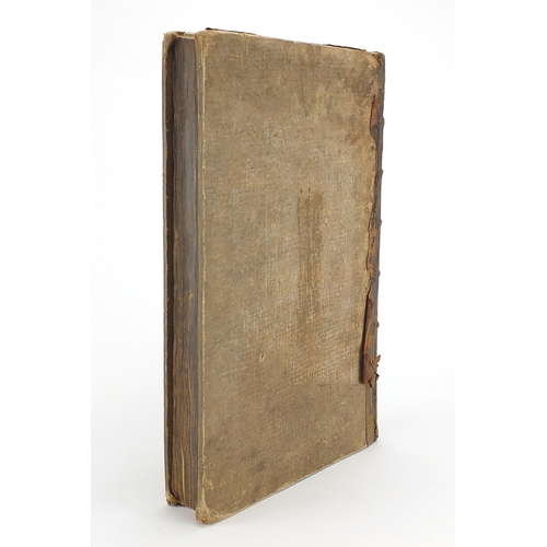177 - Sixty Sermons Preach'd on Several Occasions, 18th century leather bound hardback book, 1724