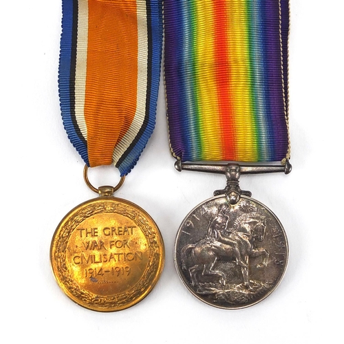 290 - British Military World War I pair awarded to 2ndLIEUT.W.FEACHERSTONE (Royal Flying Corps)