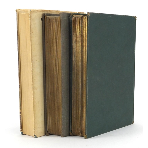 182 - Three hardback books comprising The Green Fairy Book by Andrew Lang published Longmans 1895, The Gre... 