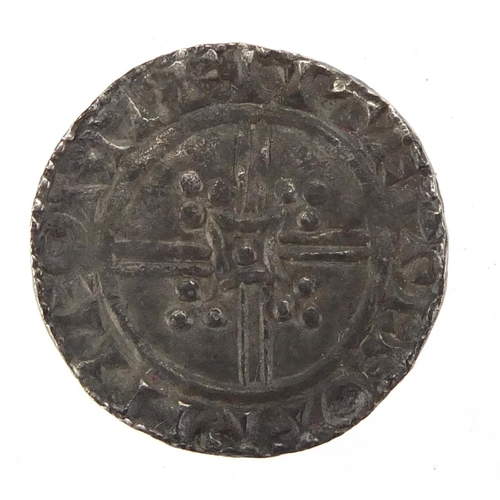 191 - Edward the Confessor hammered silver penny, approximately 1.6cm in diameter, approximate weight 0.8g