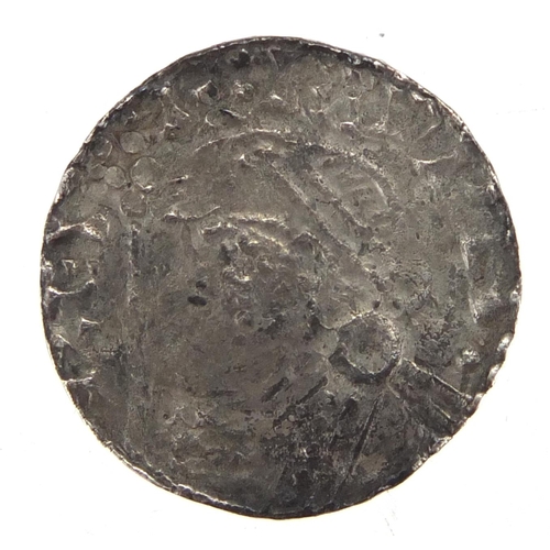 191 - Edward the Confessor hammered silver penny, approximately 1.6cm in diameter, approximate weight 0.8g