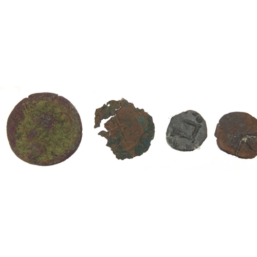 262 - Collection of mixed Roman and other coins, approximate weight 241.0g