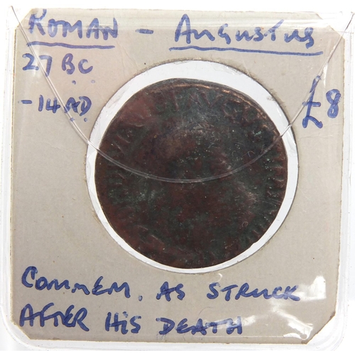 261 - Ten Roman coins, approximate weight 162.0g