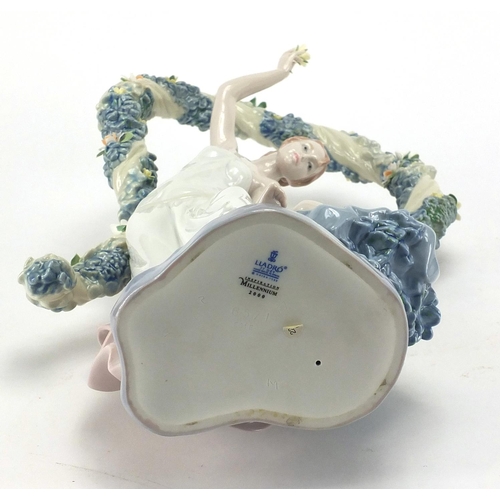 2085 - Large Lladro Inspiration Millennium 2000 Rebirth figure group, numbered 6571 with box, 41cm high