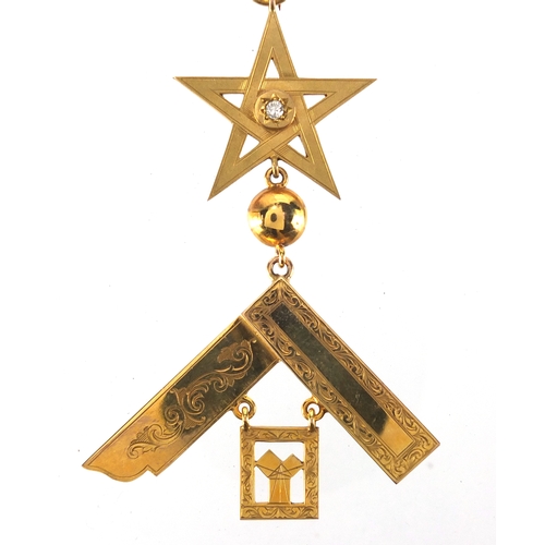 288 - British Militaria and Masonic Regalia relating to the Money family, including 9ct gold and enamelled... 