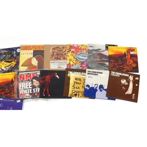 2723 - Rock and Pop 7inch singles, some picture discs together with a coloured vinyl including Catatonia, W... 