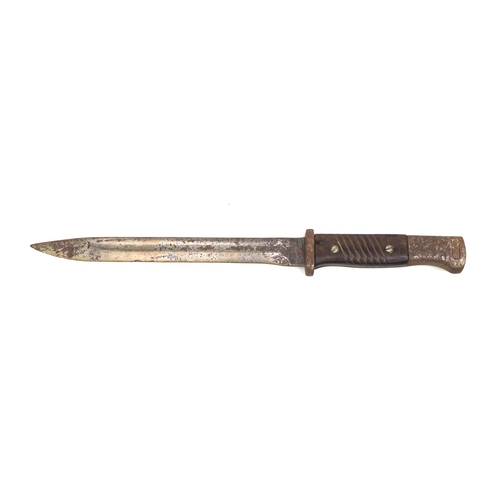 699 - Military interest bayonet, 36cm in length