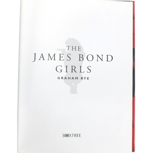 607 - James Bond, a collection of classic wall art and book of Bond Girls