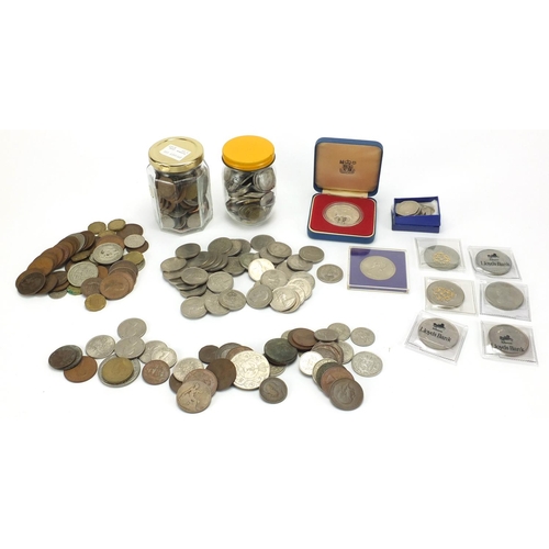 443 - Mostly pre decimal British and World coins