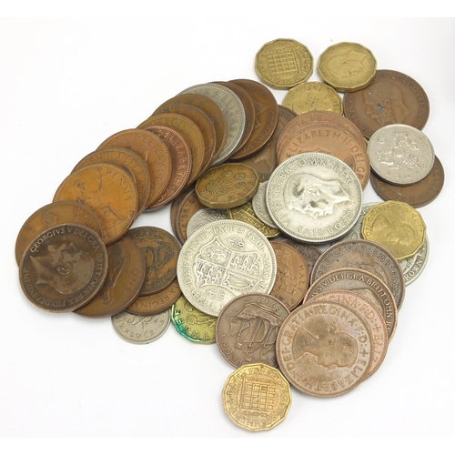 443 - Mostly pre decimal British and World coins