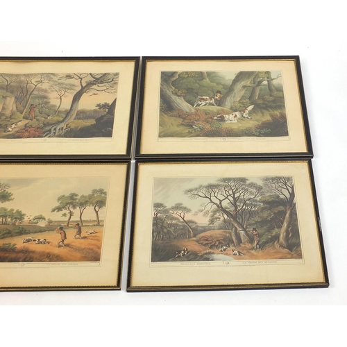 301 - Set of seven Edward Orme hunting prints, each framed, 55cm x 44cm