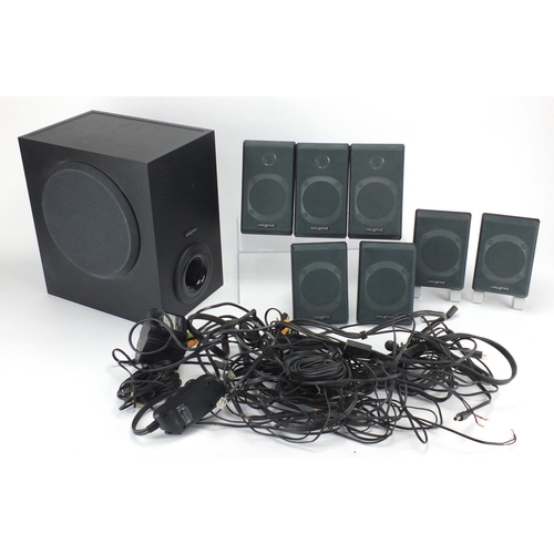 228 - Creative Inspire 7.1 surround sound speakers