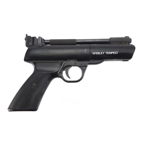 703 - Webley & Scott Tempest air pistol