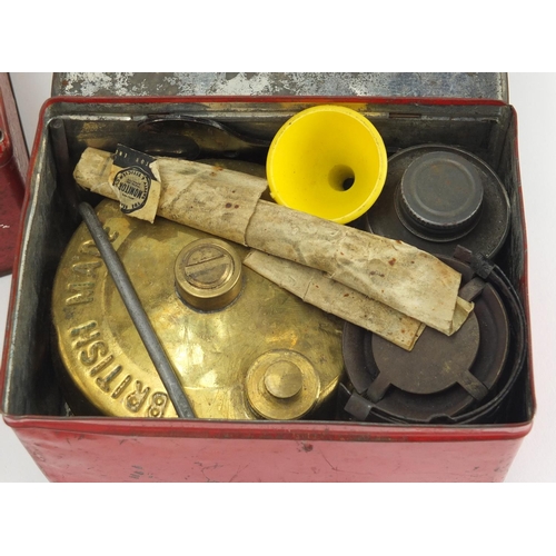 413 - Miscellaneous items including binoculars, two Ingersoll pocket watches and a 1916 silver medallion