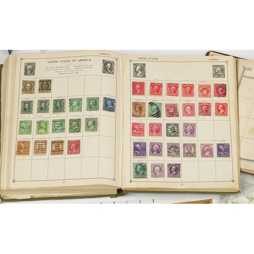 637 - Large selection of World stamps, some arranged in albums