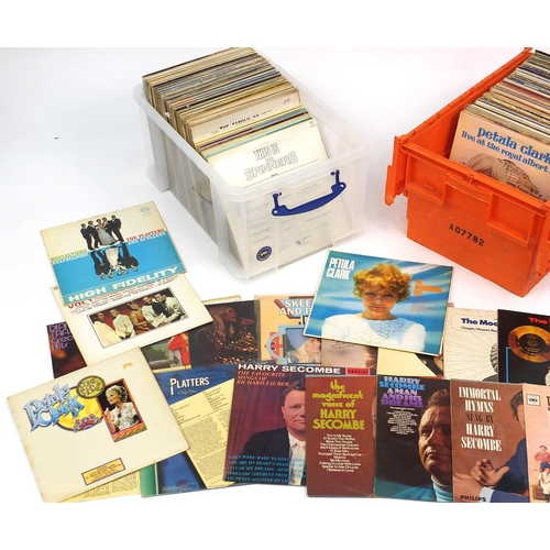 505 - Vinyl LP's including Dioone Warwicke, The Seekers, The Spinners, Pilot and The Platters