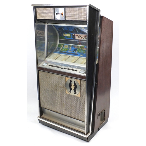 2012 - Vintage American Discotheque jukebox by Seeburg, 162cm H x 80cm W x 62cm D